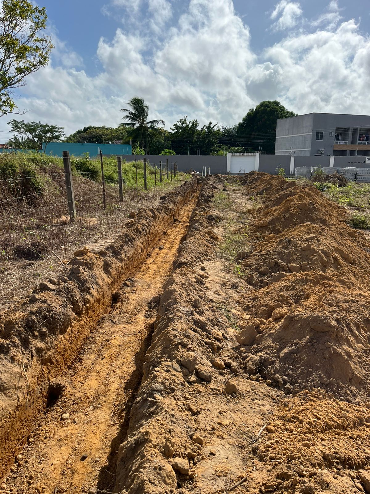 Imagem da obra do empreendimento