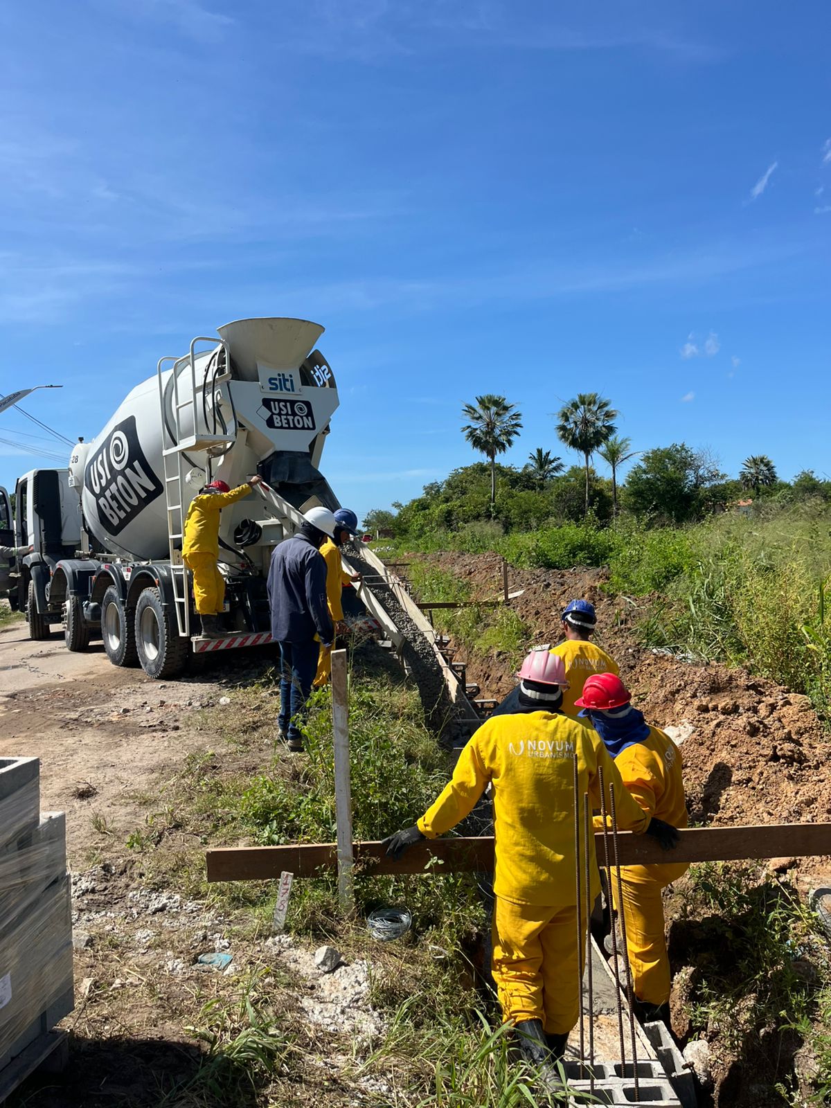 Imagem da obra do empreendimento