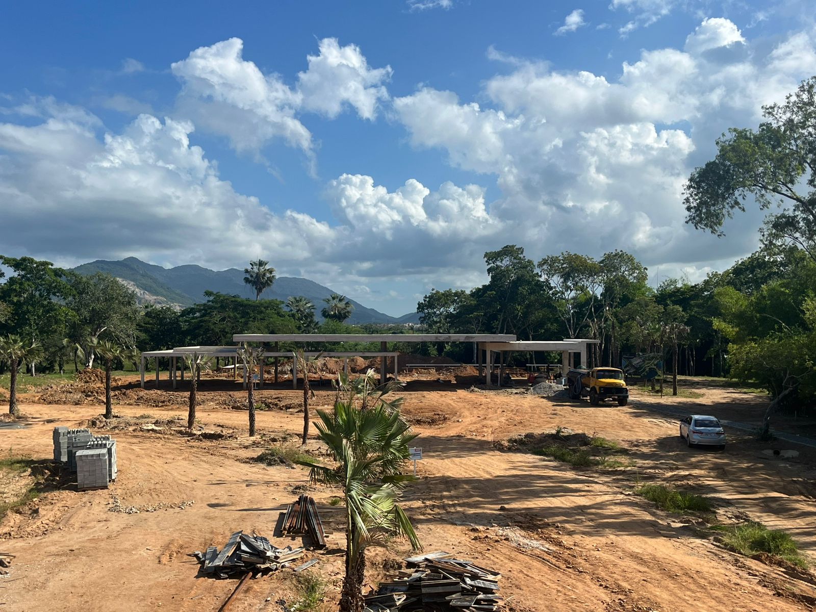 Imagem da obra do empreendimento