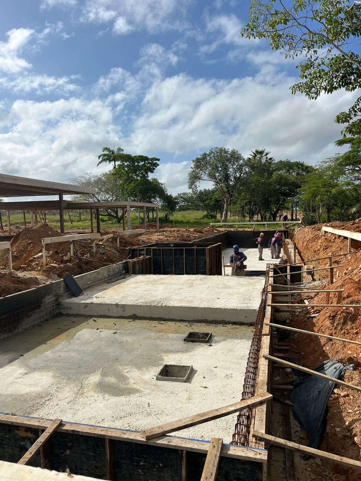 Imagem da obra do empreendimento