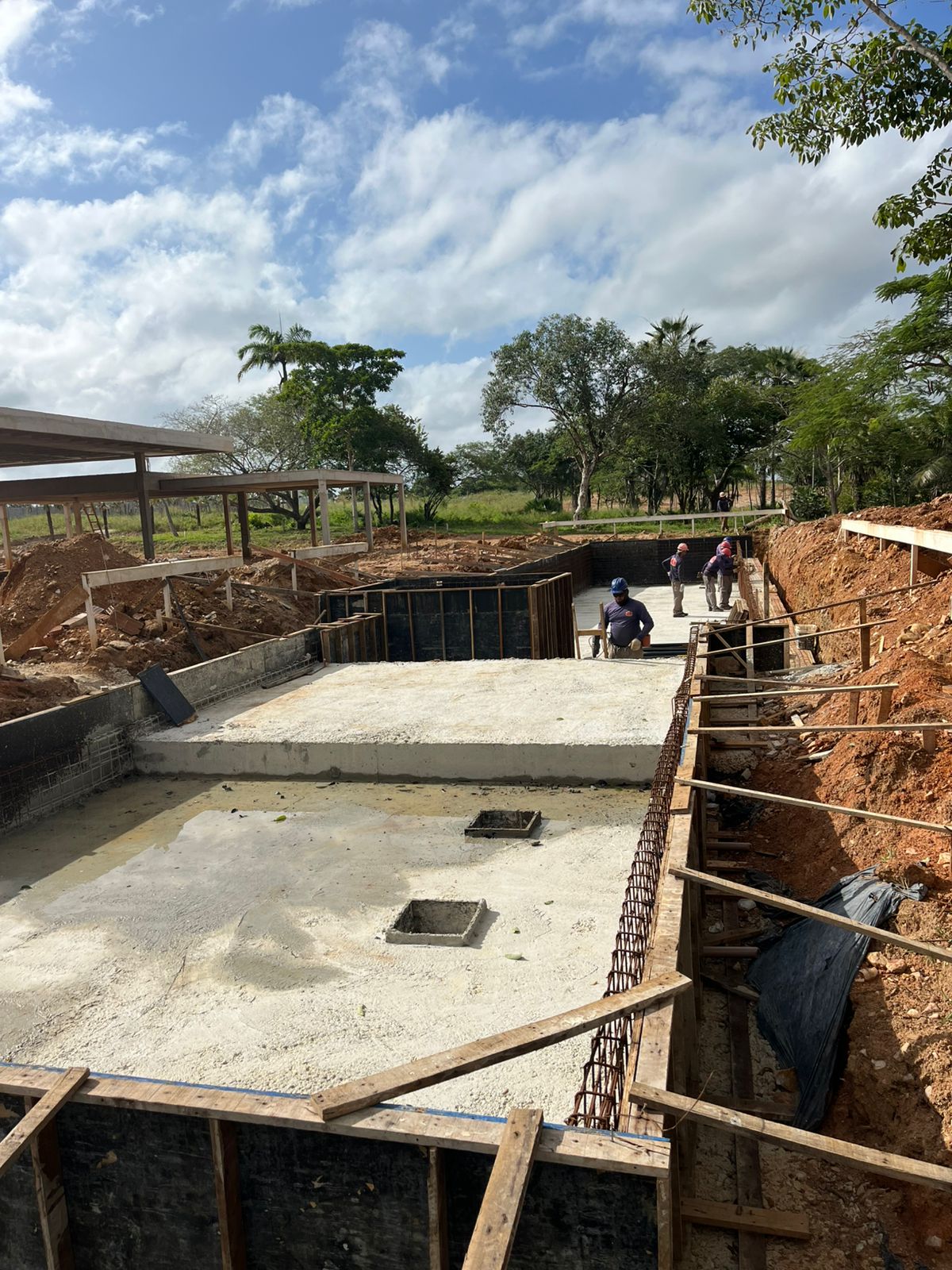 Imagem da obra do empreendimento