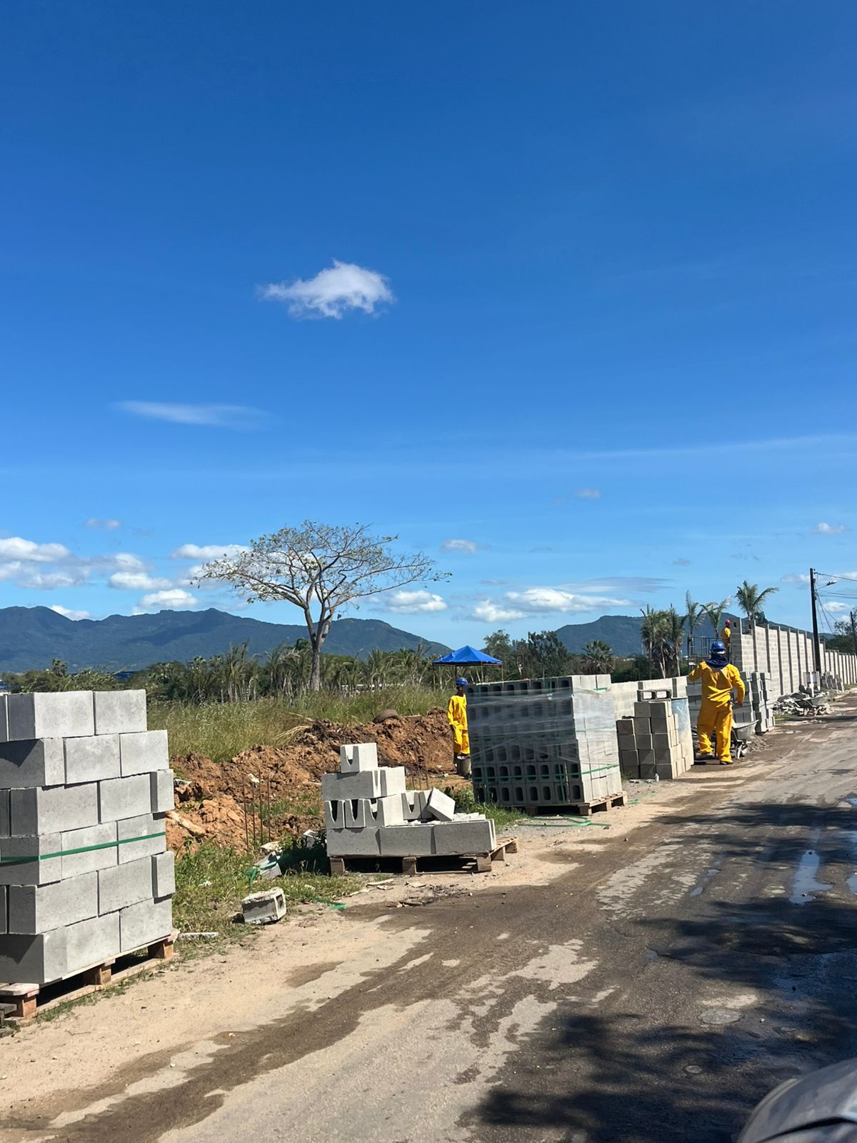 Imagem da obra do empreendimento