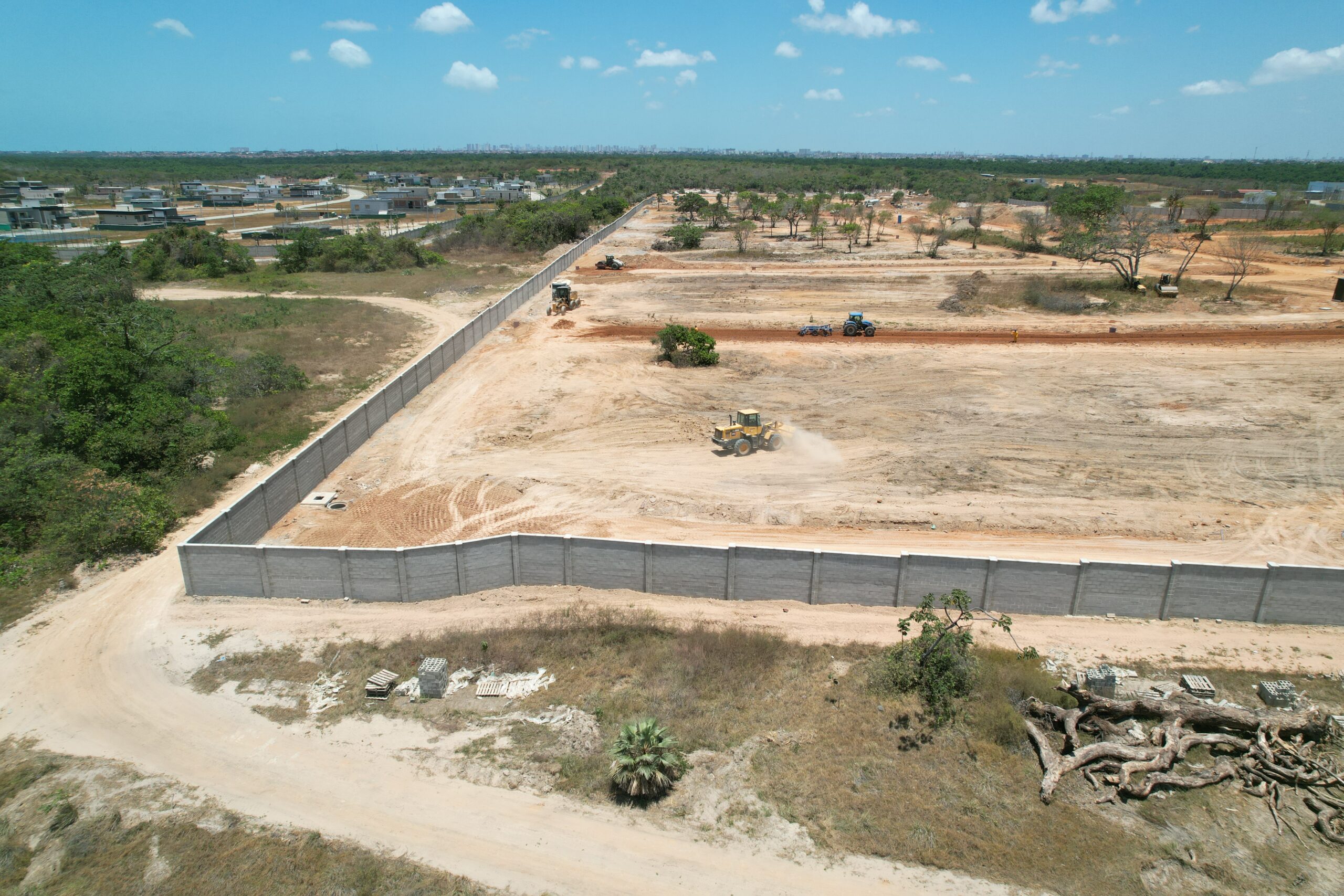 Imagem da obra do empreendimento