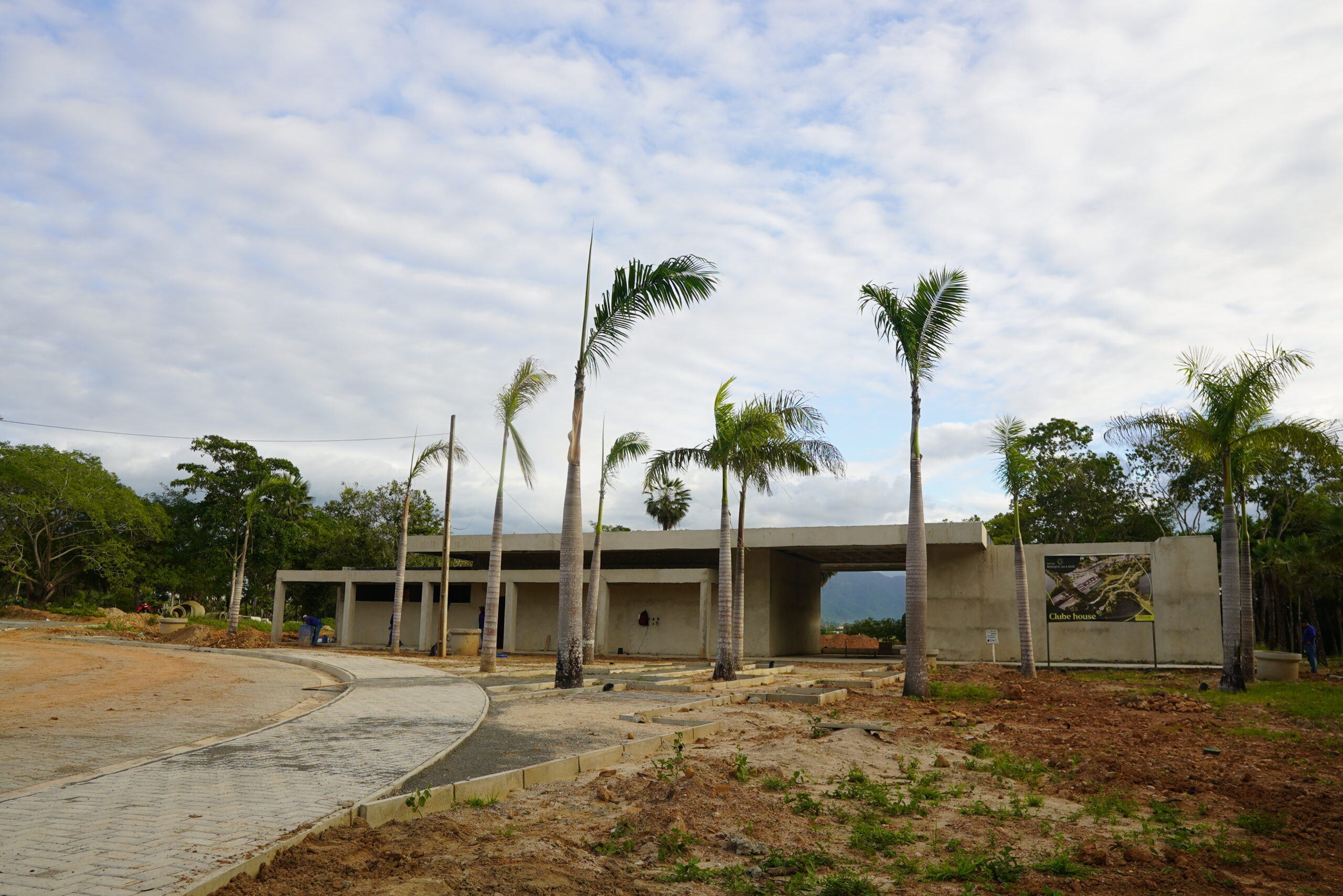 Imagem da obra do empreendimento