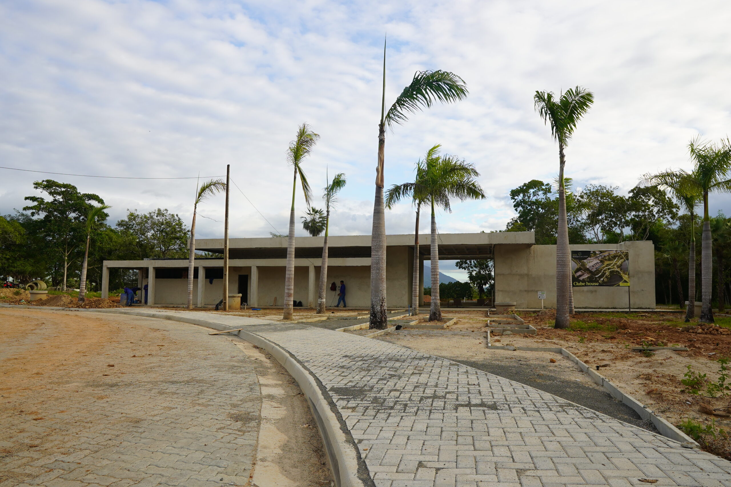 Imagem da obra do empreendimento
