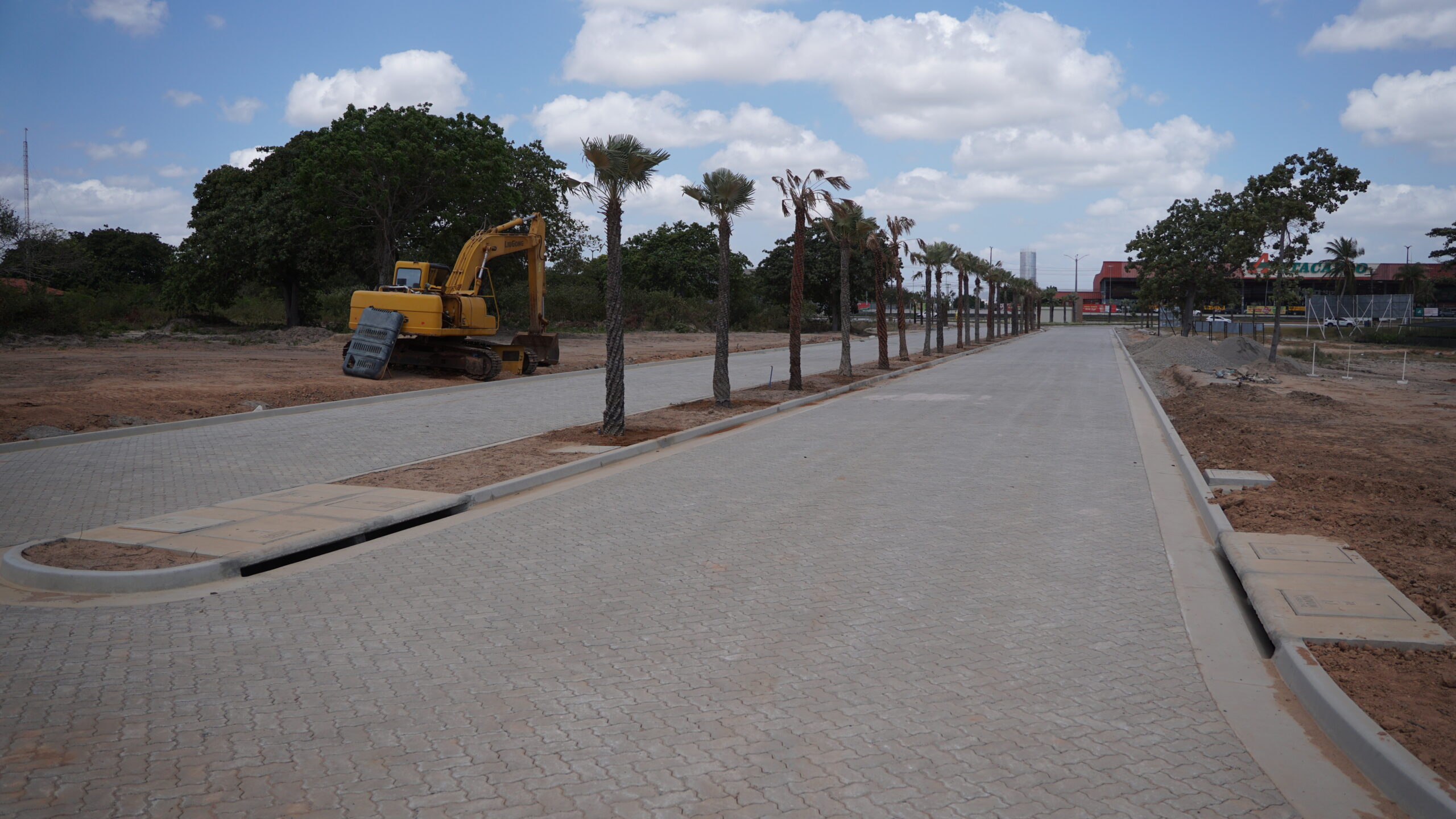 Imagem da obra do empreendimento
