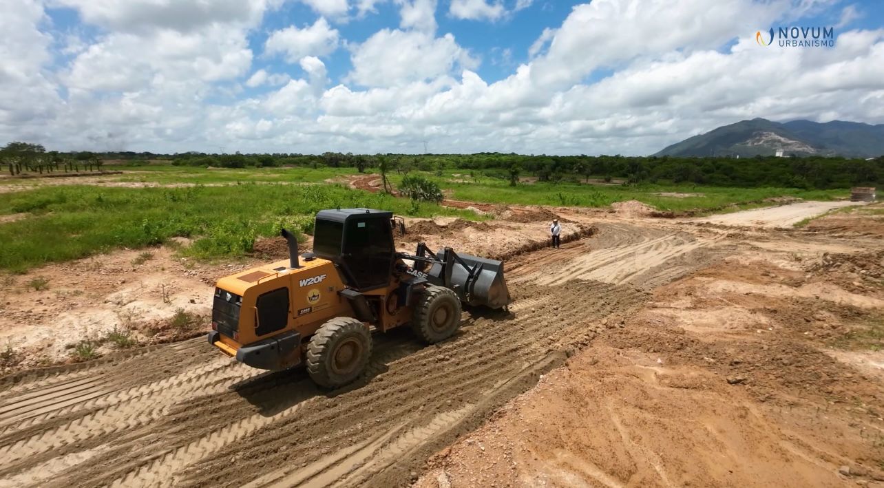 Imagem da obra do empreendimento