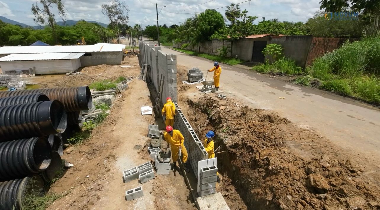 Imagem da obra do empreendimento