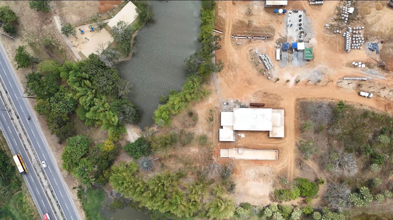 Imagem da obra do empreendimento