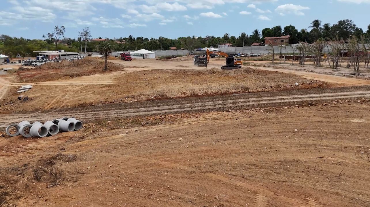 Imagem da obra do empreendimento