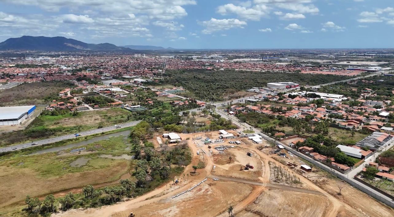 Imagem da obra do empreendimento