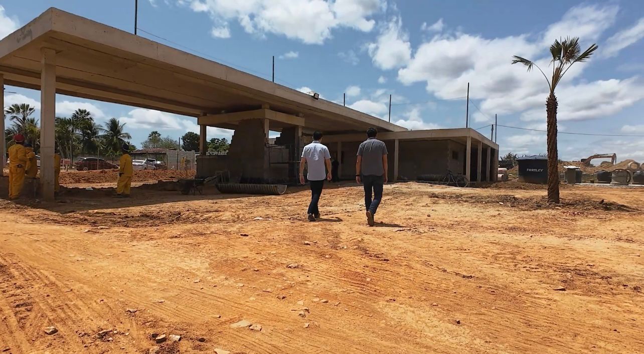 Imagem da obra do empreendimento