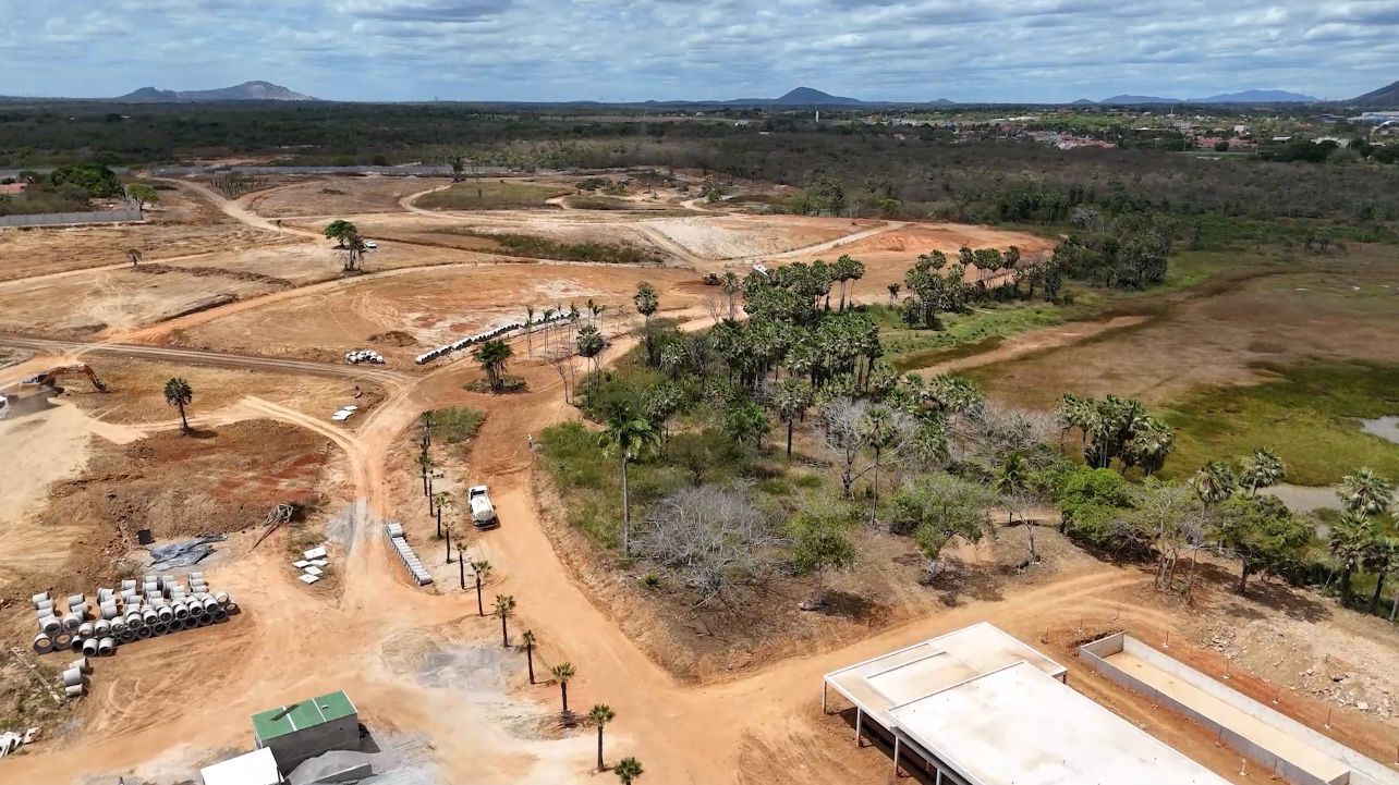 Imagem da obra do empreendimento