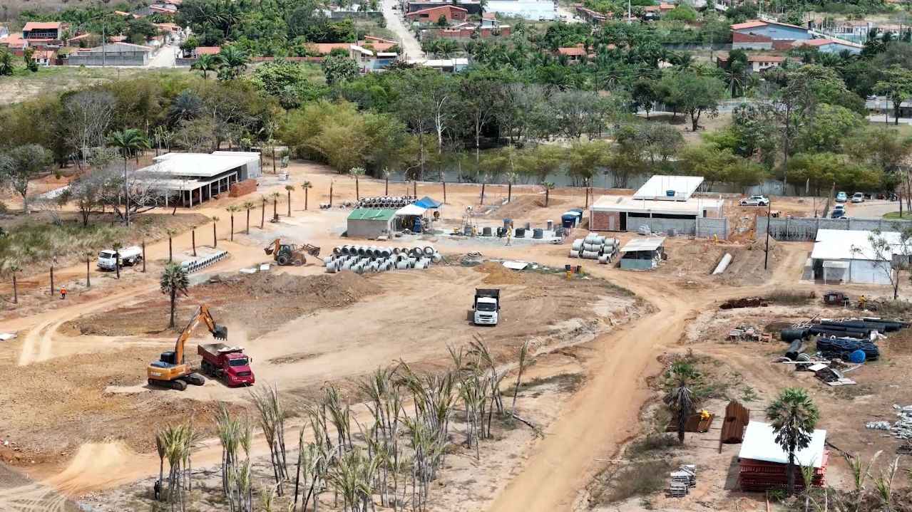 Imagem da obra do empreendimento