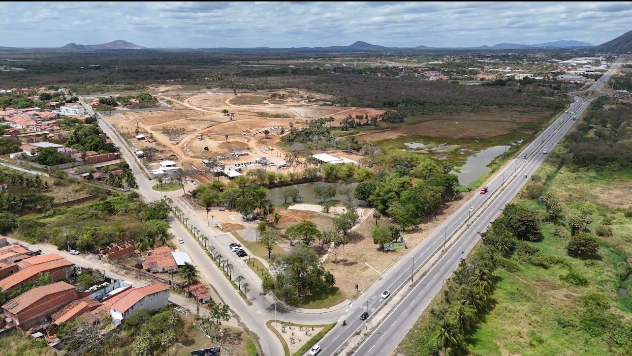 Imagem da obra do empreendimento