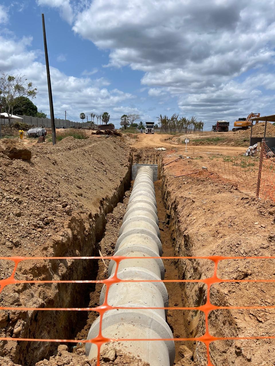 Imagem da obra do empreendimento