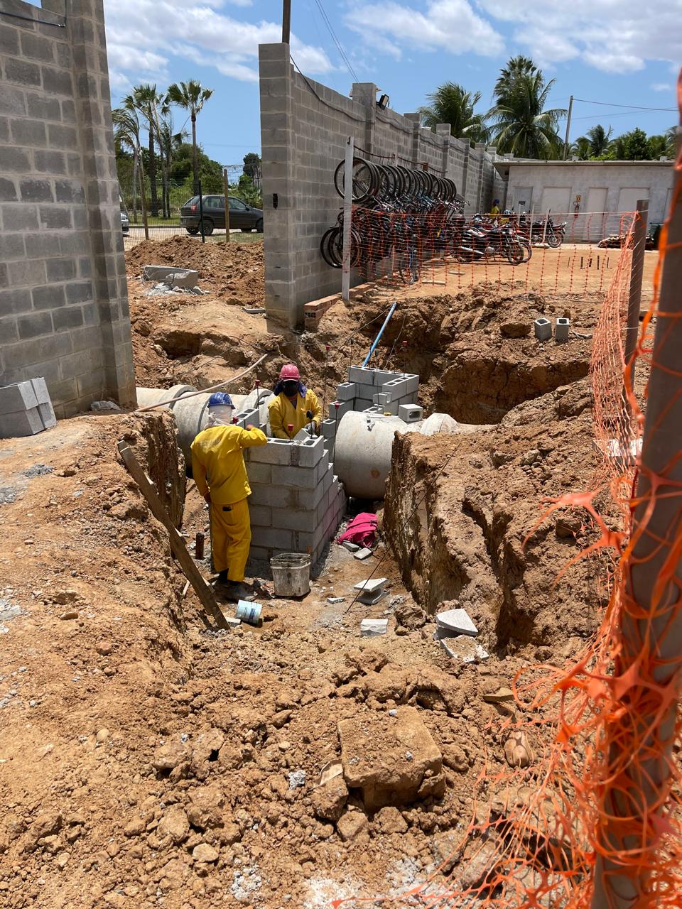 Imagem da obra do empreendimento