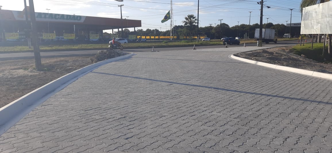 Imagem da obra do empreendimento
