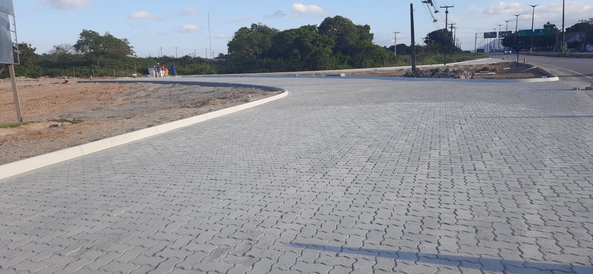 Imagem da obra do empreendimento
