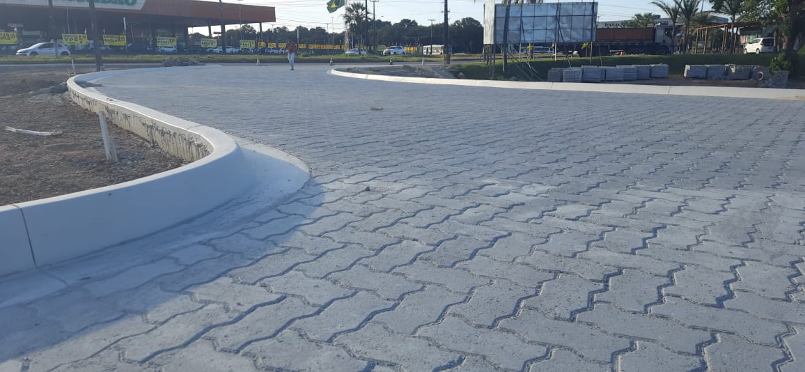 Imagem da obra do empreendimento