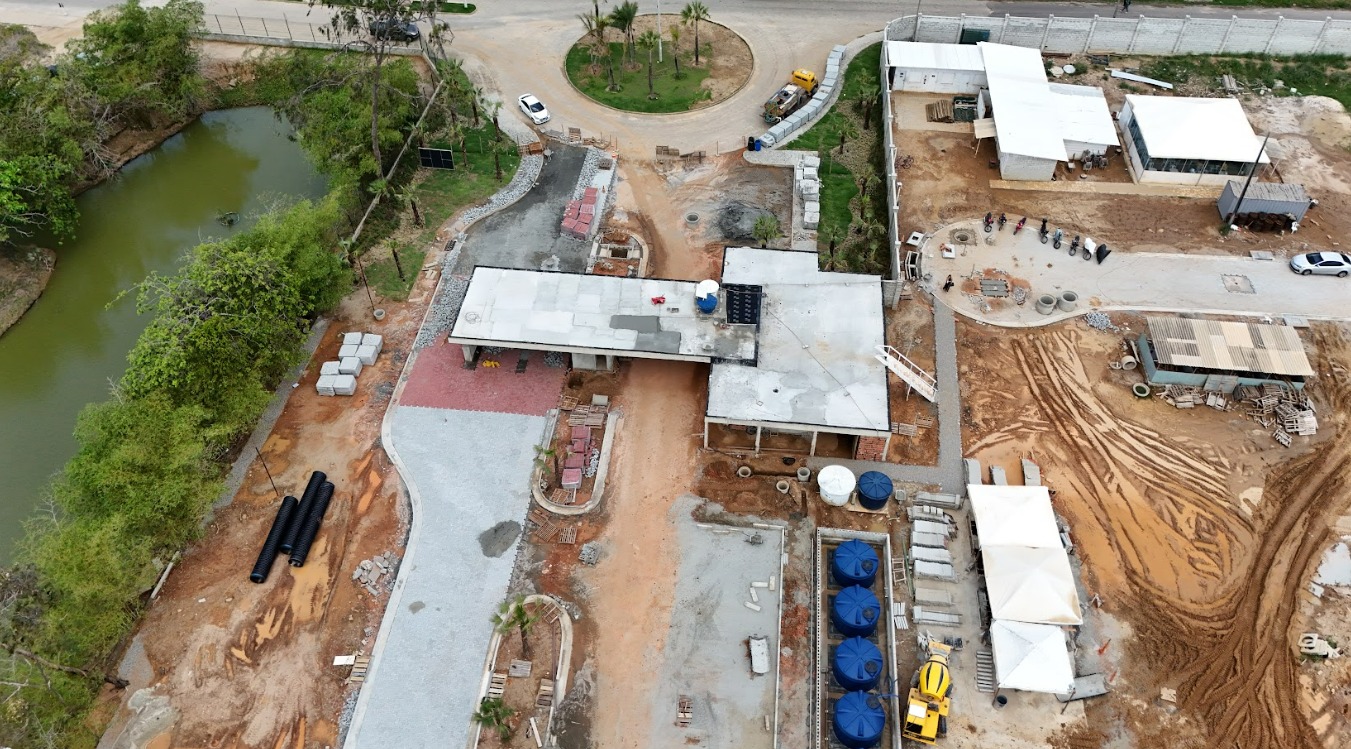 Imagem da obra do empreendimento