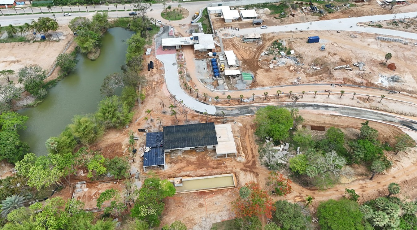 Imagem da obra do empreendimento