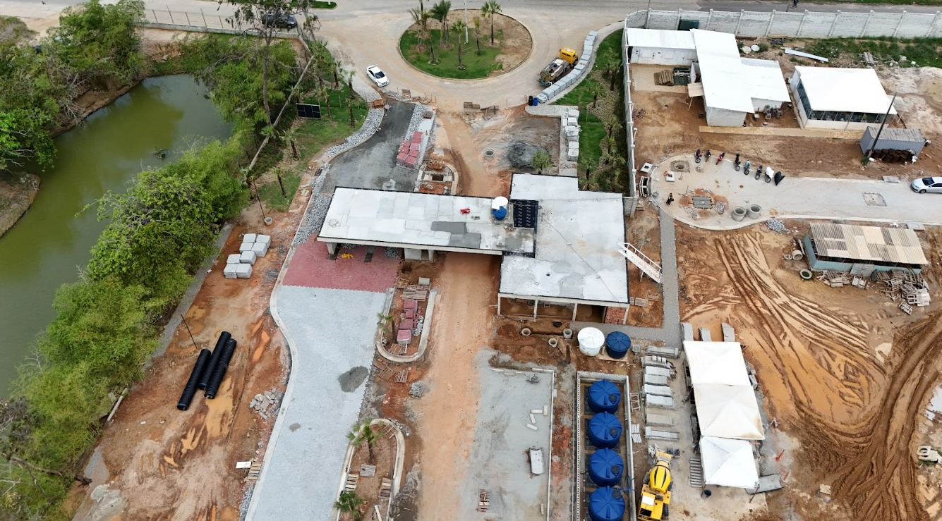 Imagem da obra do empreendimento