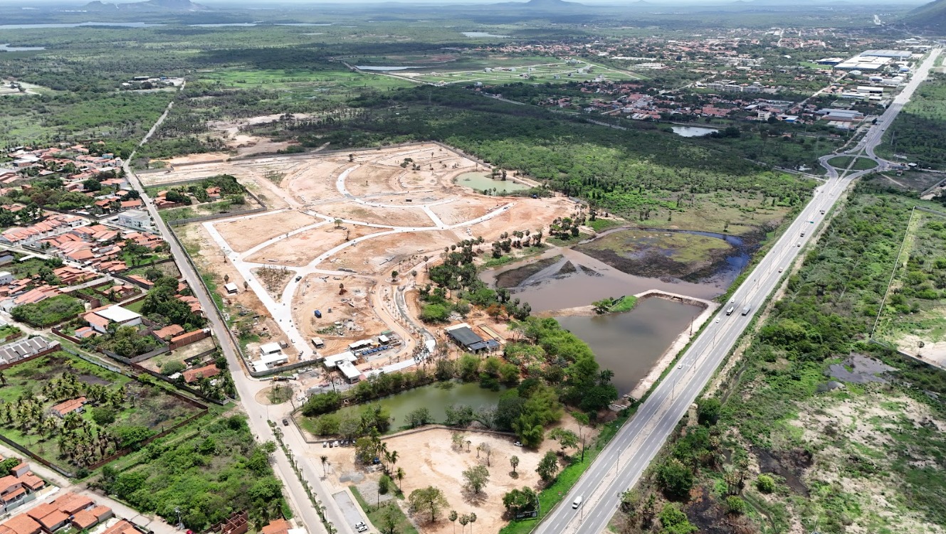 Imagem da obra do empreendimento