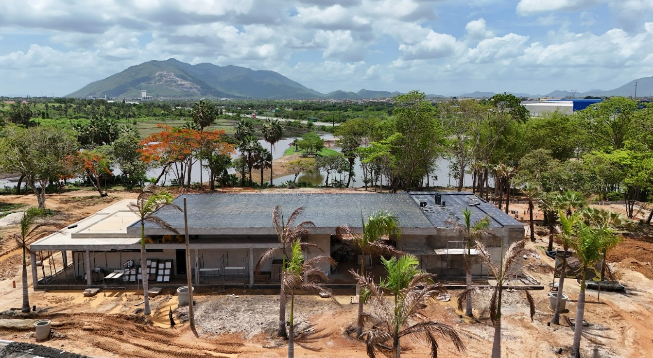 Imagem da obra do empreendimento