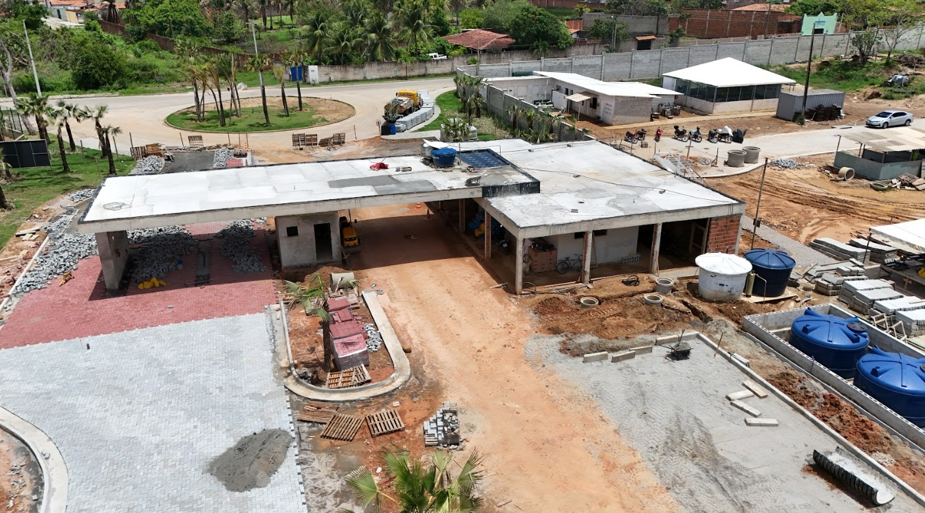 Imagem da obra do empreendimento