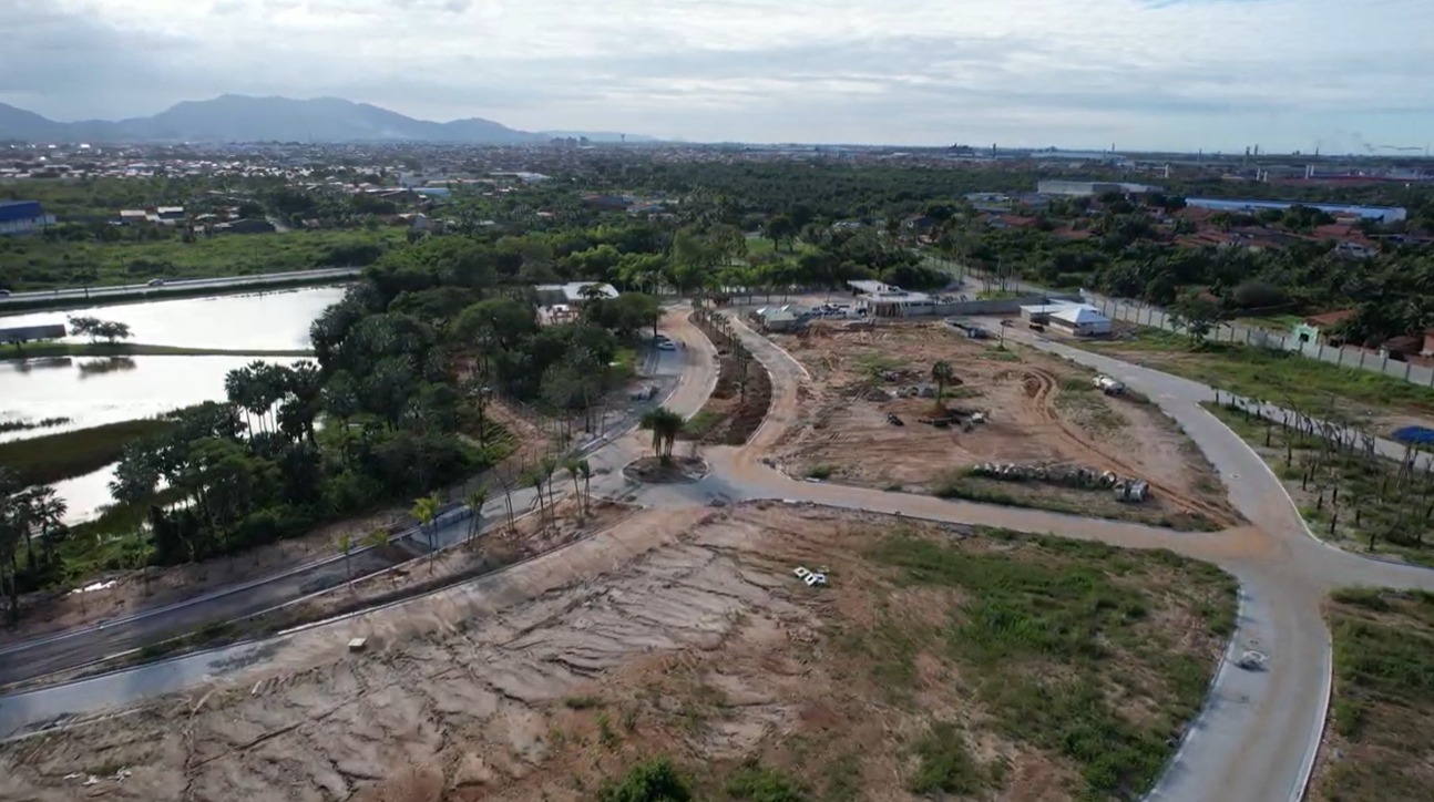 Imagem da obra do empreendimento