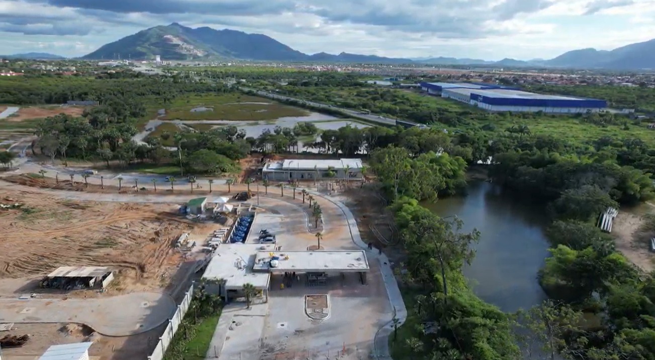 Imagem da obra do empreendimento