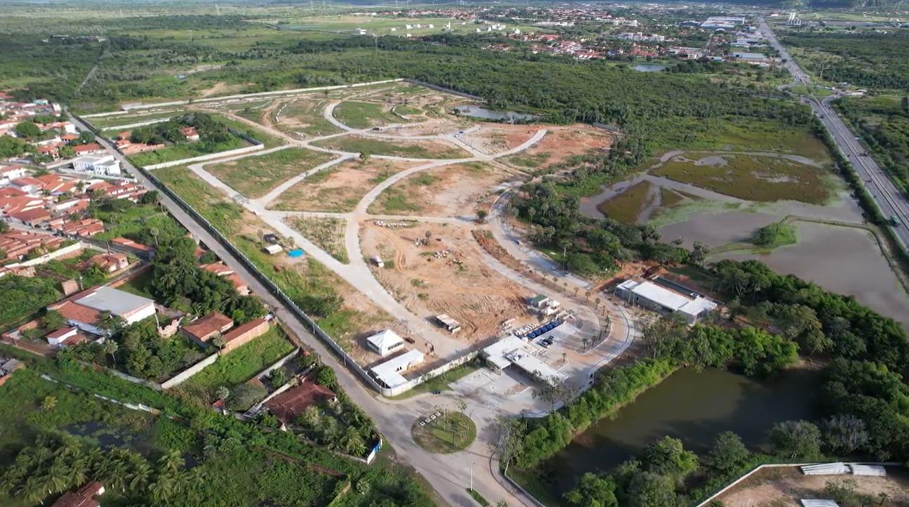 Imagem da obra do empreendimento