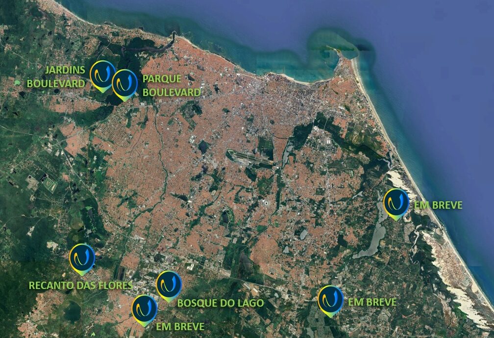 Mapa da região metropolitana de Fortaleza (placeholder)